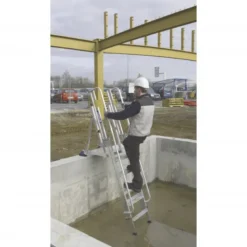 PLATEFORME HAUTEUR REGLABLE ACCESS FOND DE FOSSE - 6 A 10 MARCHES - Duarib | N111203