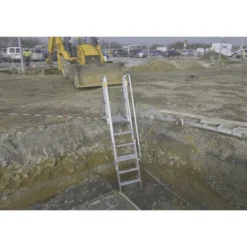 PLATEFORME HAUTEUR REGLABLE ACCESS FOND DE FOUILLE - 4 A 8 MARCHES - Duarib | N111202