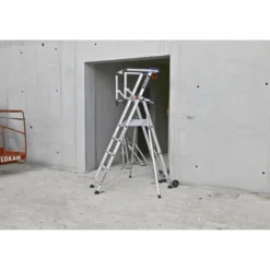 PLATEFORME IND ROUL HAUTEUR FIXE - AVEC STABILISATEURS - Duarib LD | 615905