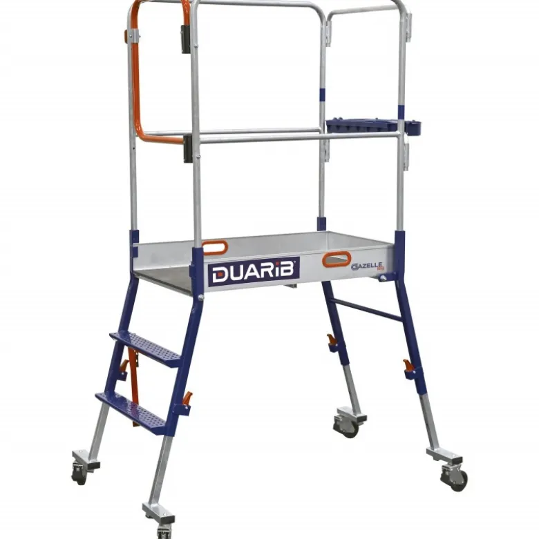 PLATEFORME IND ROUL HAUTEUR REGLABLE - HYPER MOBILE - GAZELLE RS - Duarib | 400730
