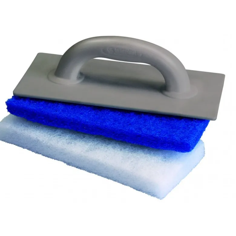 PLATOIR + 2 TAMPONS ABRASIFS 28X14X2,5CM TALIAPLAST | 302002
