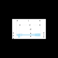 Poignée articulée 1/2" longueur standard Facom | S.141A