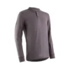 Polo manches longues - LAURITS - 60% Modacrylique/39% Coton/1% Fibre antistatique 180g/m2 UPF 50 - Gris - COVERGUARD | 5LAU050