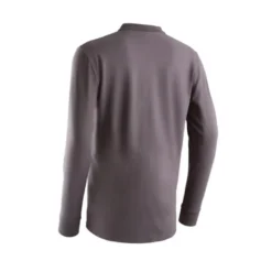 Polo manches longues - LAURITS - 60% Modacrylique/39% Coton/1% Fibre antistatique 180g/m2 UPF 50 - Gris - COVERGUARD | 5LAU050