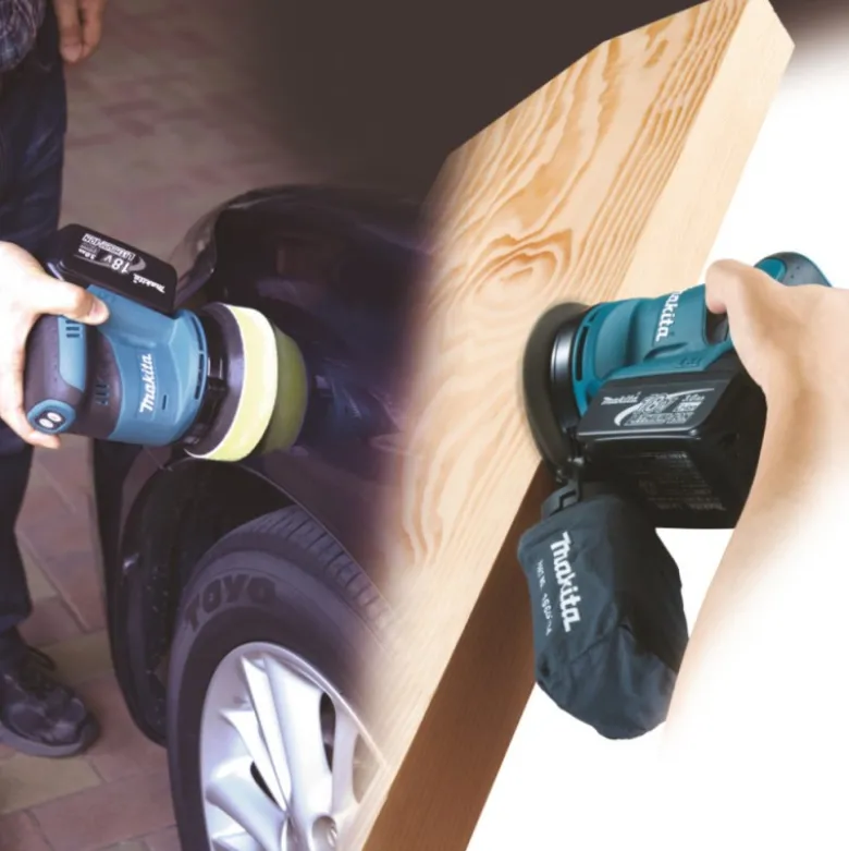 Ponceuse EXCENT.125MM SEULE+MACPAC2 - Makita | DBO180ZJ