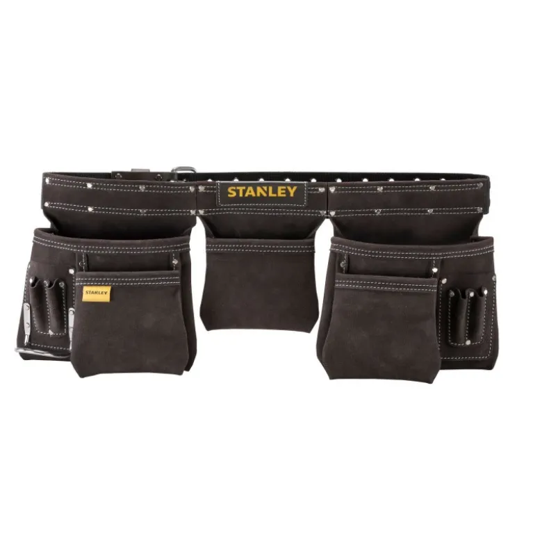 PORTE-OUTILS CUIR DOUBLE CEINTURE - STANLEY | STST1-80113