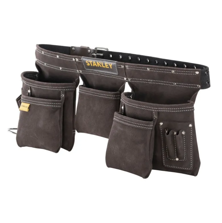 PORTE-OUTILS CUIR DOUBLE CEINTURE - STANLEY | STST1-80113