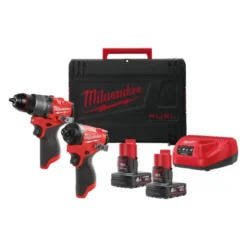 Powerpack 12V Perceuse percussion + Visseuse Ã chocs M12 FPP2A2-602X - 2 x 6 Ah Milwaukee | 4933480588