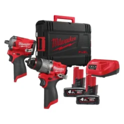 Powerpack 12V Perceuse percussion + Boulonneuse M12 FPP2X2-402X - 2 x 4 Ah Milwaukee | 4933498741