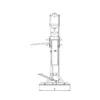 Presse d'atelier 50 tonnes Facom | W.450PF