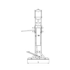 Presse d'atelier 50 tonnes Facom | W.450PF