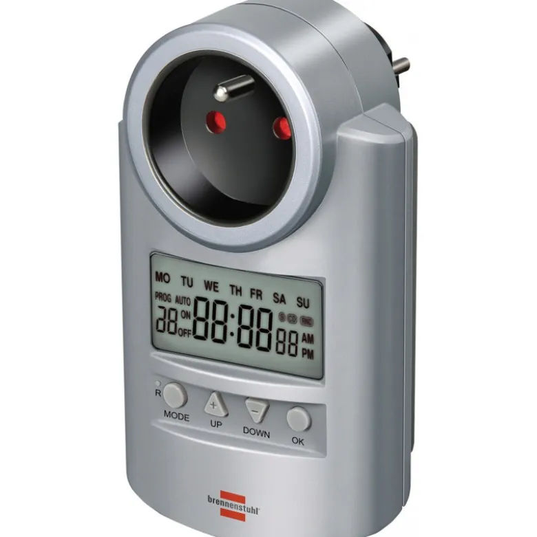 Programmateur hebdomadaire digital Primera-Line DT gris - Brennenstuhl | 1507501