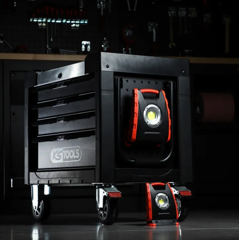 Projecteur mobile à LED 10W 1000Lumens rechargeable KSTools | 150.4351