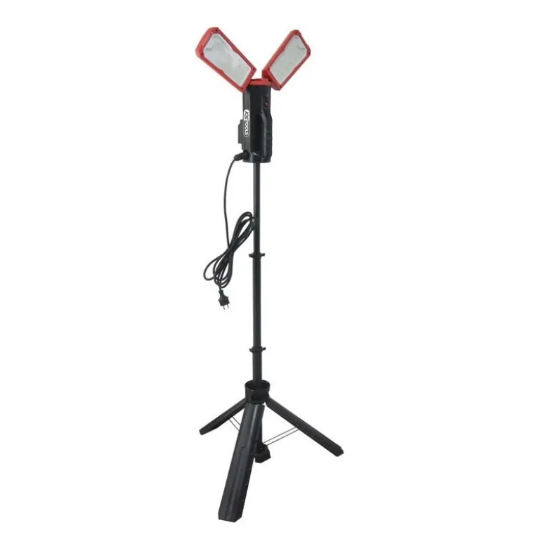 PROJECTEUR PORTABLE AC/DC SUR TRÉPIED 10000 Lumens 18V solo - Ks Tools |150.4470F