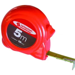 QUINTUPLE METRE BOITIER FLUO JAUNE 19MM (BLISTER) TALIAPLAST | 490261