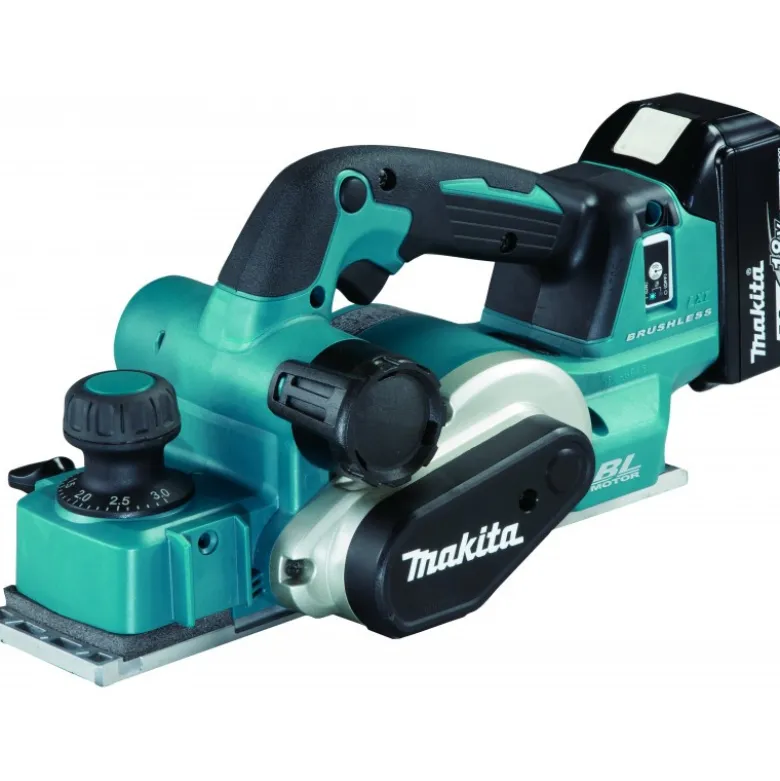 Rabot 18 V Li-Ion 5 Ah 82 mm Makita | DKP181RTJU