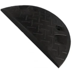 RALENTISSEUR 1/2 ROND NOIRE 25X40X5 TALIAPLAST | 520506