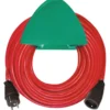 Rallonge électrique avec support de rangement mural 15m H05VV-F 3G1,5 rouge - Brennenstuhl | 1167511