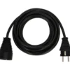 Rallonge électrique 5m H05VV-F 3G1,5 noir - Brennenstuhl | 1165441