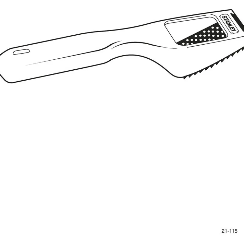 RAPETTE SURFORM CORPS PLASTIQUE STANLEY 5-21-115