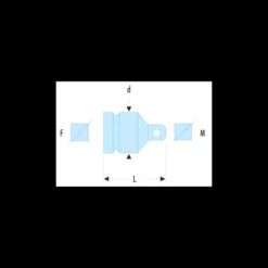 Réducteur impact 3/4" vers 1/2" Facom | NK.230A