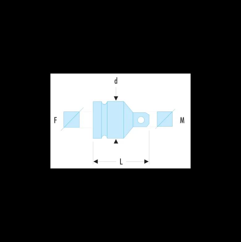Réducteur impact 3/4" vers 1/2" Facom | NK.230A
