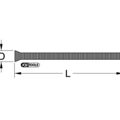 Ressort de cintrage extérieur, 18 mm KS Tools | 203.0018