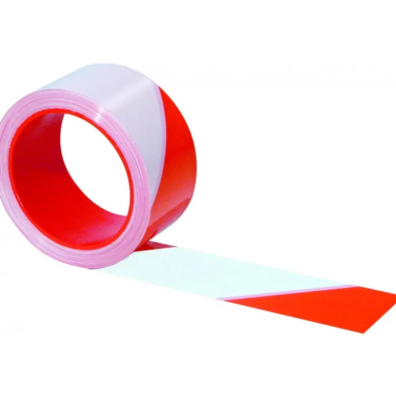 RUBAN "RUBAFORT" ROUGE BLANC 100MX75MM TALIAPLAST | 540605