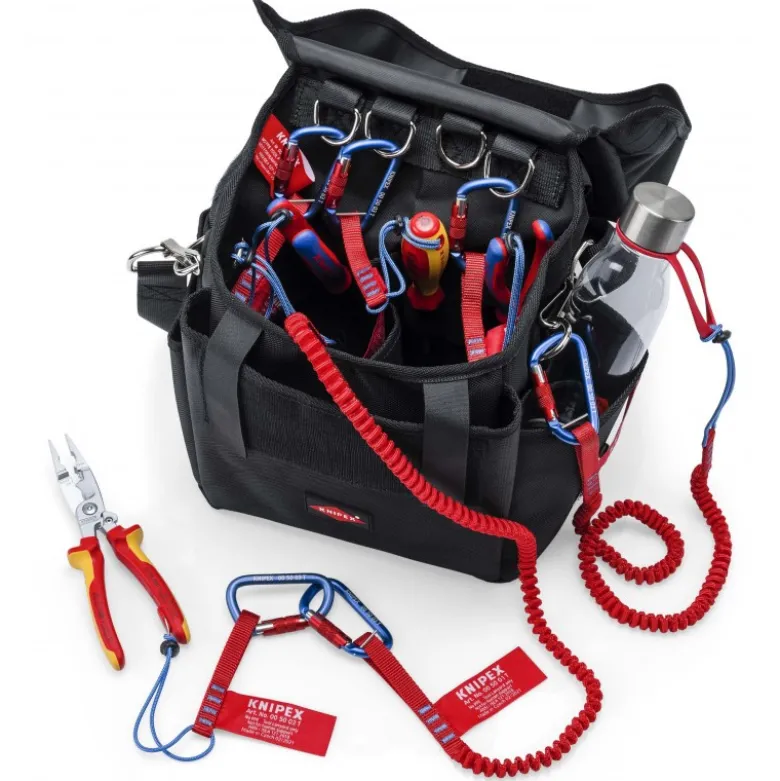 Sacoche à outils pour travail en hauteur - vide - 370 x 250 x 150mm - KNIPEX | 005050TLE