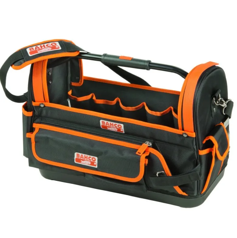 Sac à outils textile 32 L, à ouverture sur le dessus, avec base rigide - Bahco | 4750FB1-19A