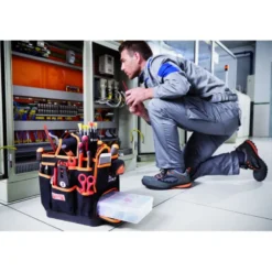 Sac à outils textile 12 L pour électricien - Bahco | 4750FB3-12