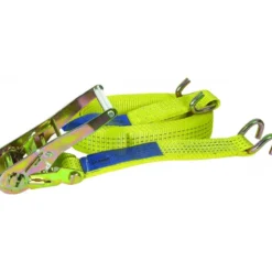 Sangle d'arrimage 50 mm – longueur 7m - 4t avec cliquet + crochet - Sodise | 18386