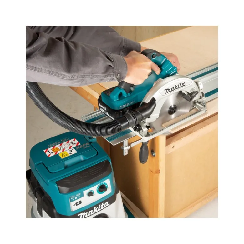 Scie circulaire 36 V : 2 x 18 V Li-Ion BL1850B Ø 190 mm Makita | DHS783T2JU