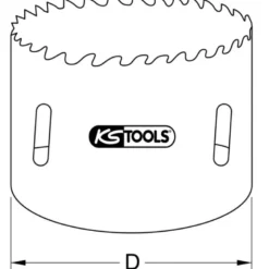 Scie cloche, Ø140 mm KS Tools | 129.5140
