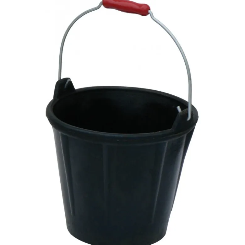 SEAU 12 LITRES CAOUTCHOUC ALLEGE AVEC POIGNEE TALIAPLAST | 320168