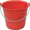 SEAU PRO RENFORCE A ERGOTS ROUGE 13 L Anse 6,3mm TALIAPLAST | 310109