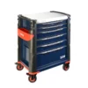 Servante bleue 6 tiroirs SAM | 416HBZ