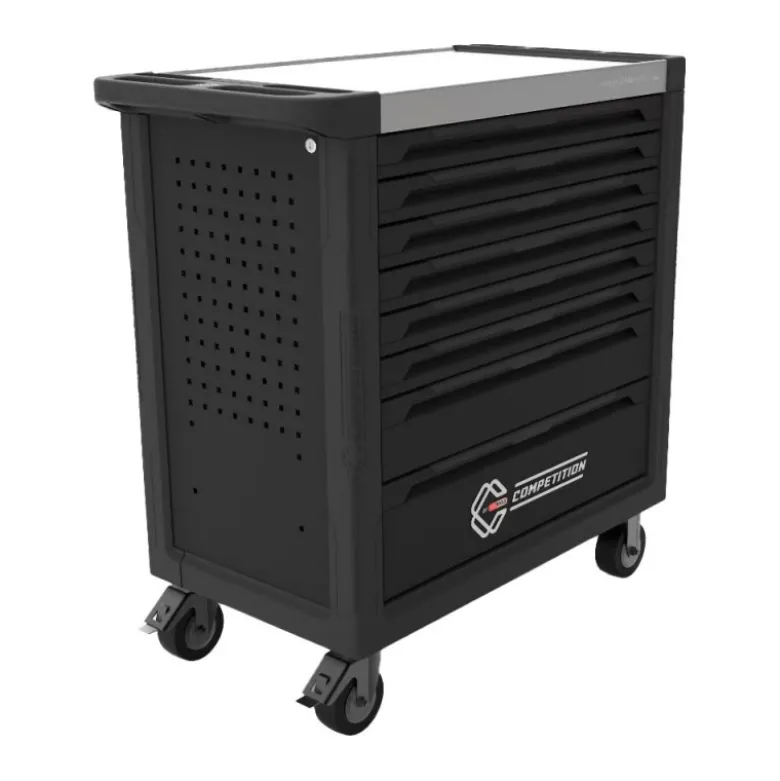 Servante d'atelier COMPETITION avec 8 tiroirs et 434 outils premium - KSTools | 512.5434