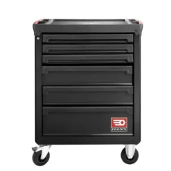 Servante d'atelier FACOM ROLL 6 tiroirs 3 modules par tiroir noire - FACOM FRANCE | ROLL.6NM3APF