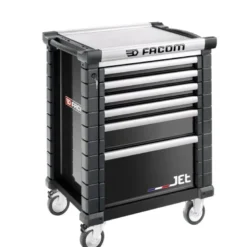 Servante d'atelier JET 6 tiroirs 3 modules par tiroir avec tiroir énergisé noire - FACOM FRANCE | JET.6NM3APOWERPF