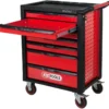 Servante d'atelier RACINGline NOIR/ROUGE avec 7 tiroirs - KSTools | 826.0007