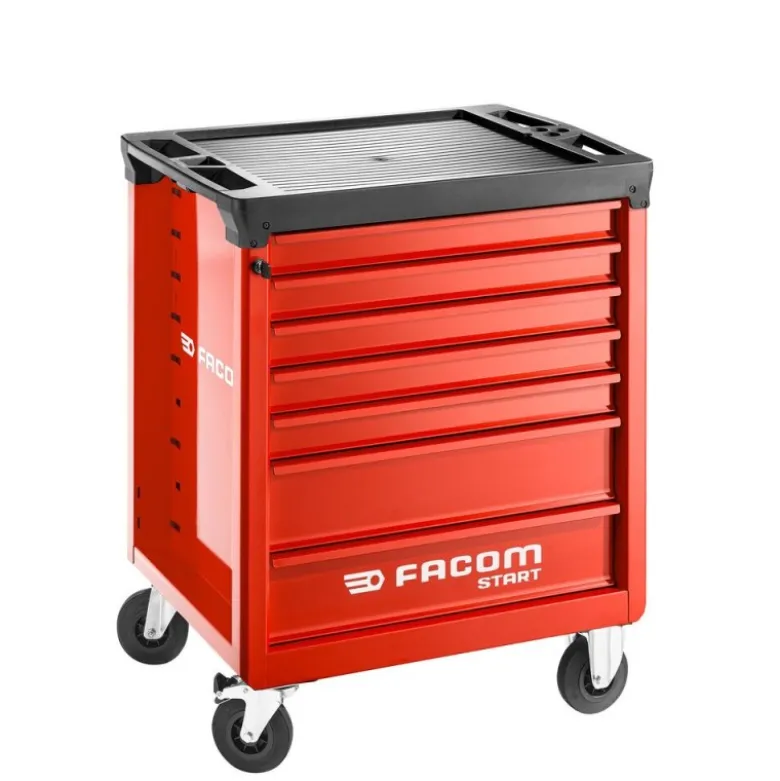 Servante d'atelier START - 7 tiroirs 3 modules par tiroir rouge - FACOM | START.7M3A