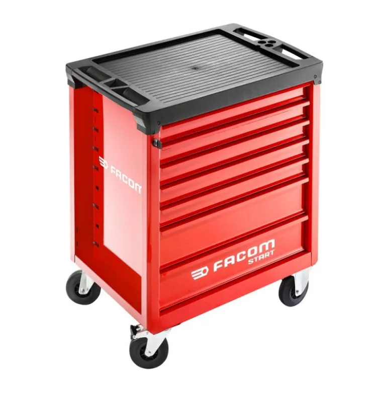 Servante d'atelier START - 7 tiroirs 3 modules par tiroir rouge - FACOM | START.7M3A