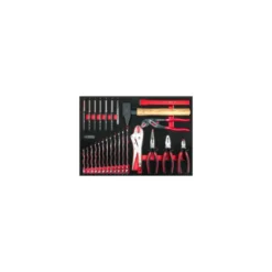 Servante d'atelier 6 tiroirs fabriquée en France équipée de 364 outils - KSTools | 824.6364F