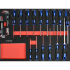 Servante d'atelier 7 tiroirs PEARLline noire 249 outils série limitée Stéphane PETERHANSEL - Kstools | 821.7248
