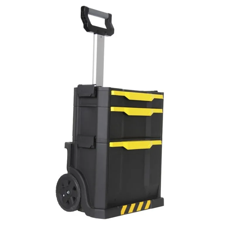 SERVANTE MODULO 3 EN 1 AVEC BOITE TOUCHLATCH A TIROIR Stanley 1-79-206