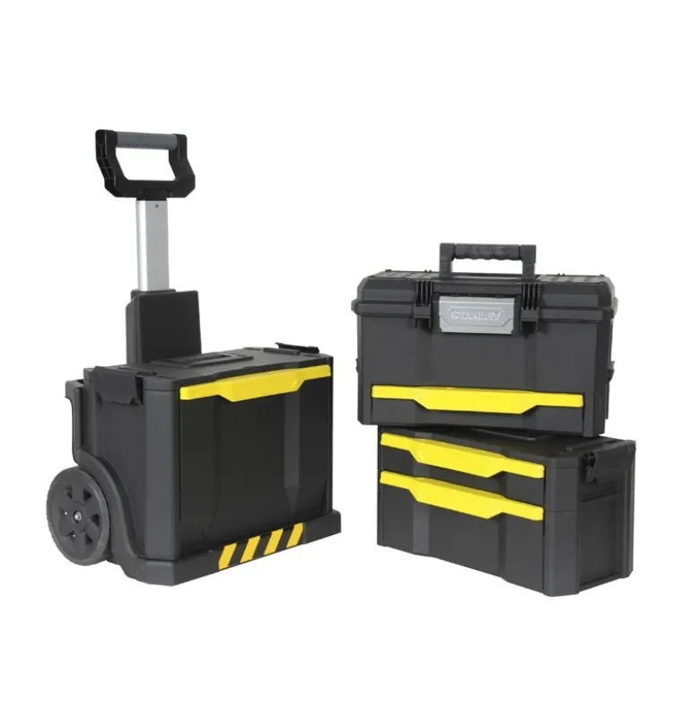 SERVANTE MODULO 3 EN 1 AVEC BOITE TOUCHLATCH A TIROIR Stanley 1-79-206