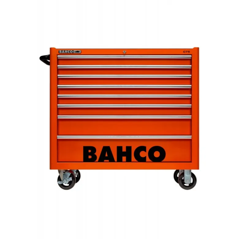 Servantes classiques C75 1 mètre avec 8 tiroirs - Bahco | 1475KXL8