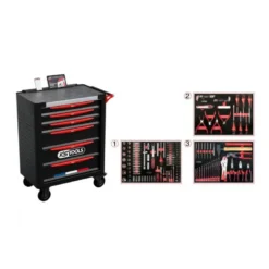 Servante 6 tir France 264 pcs - KSTOOLS | 824.6134F