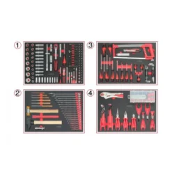 Servante 6 tir France 265 pcs - KSTOOLS | 824.6536F